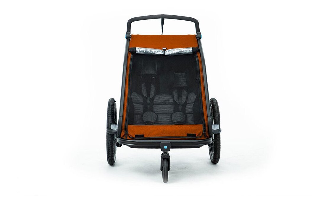 Cube Kinder Fahrradanhänger Double CMPT X Actionteam – Bild 4