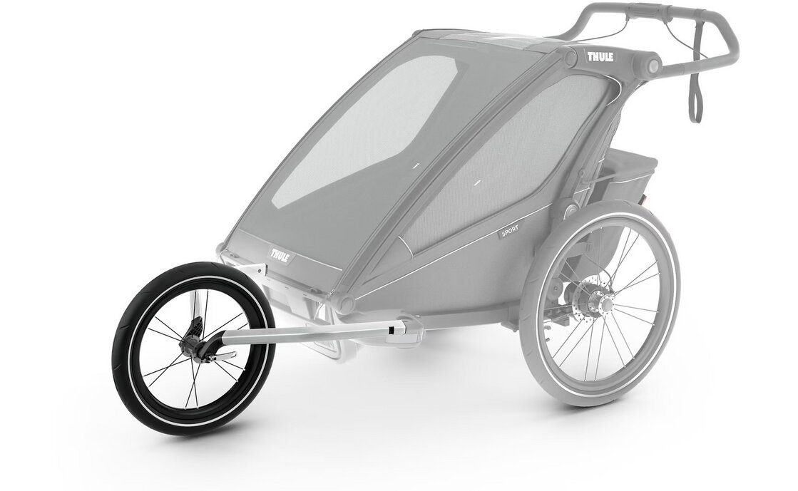 Thule Chariot 1 Jogging Kit 2 - Zweisitzer (bis MY2024) – Bild 2