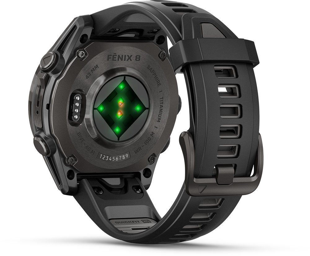 Garmin Fēnix® 8 - 43 mm AMOLED Sapphire - GPS Multisport – Bild 7